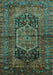 Persian Turquoise Traditional Rug, tr553turq