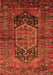 Persian Orange Traditional Rug, tr553org