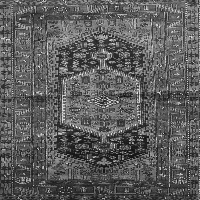 Serging Thickness of Persian Gray Traditional Rug, tr553gry