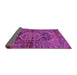 Sideview of Persian Purple Traditional Rug, tr553pur