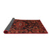 Sideview of Traditional Red Persian Rug, tr554