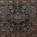 Square Persian Light Blue Traditional Rug, tr554lblu