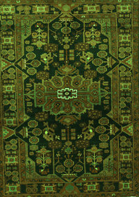 Persian Green Traditional Rug, tr554grn