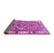 Sideview of Persian Purple Traditional Rug, tr555pur