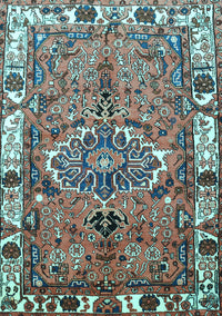 Persian Light Blue Traditional Rug, tr555lblu