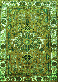 Persian Green Traditional Rug, tr555grn