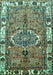 Persian Turquoise Traditional Rug, tr555turq