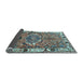 Sideview of Persian Light Blue Traditional Rug, tr555lblu