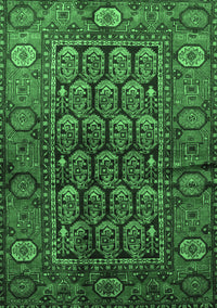 Persian Emerald Green Traditional Rug, tr556emgrn