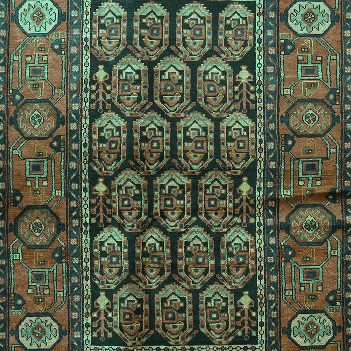 Persian Turquoise Traditional Rug, tr556turq