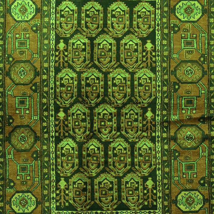 Persian Green Traditional Rug, tr556grn