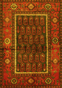 Persian Yellow Traditional Rug, tr557yw