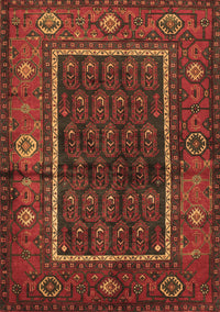 Persian Brown Traditional Rug, tr557brn