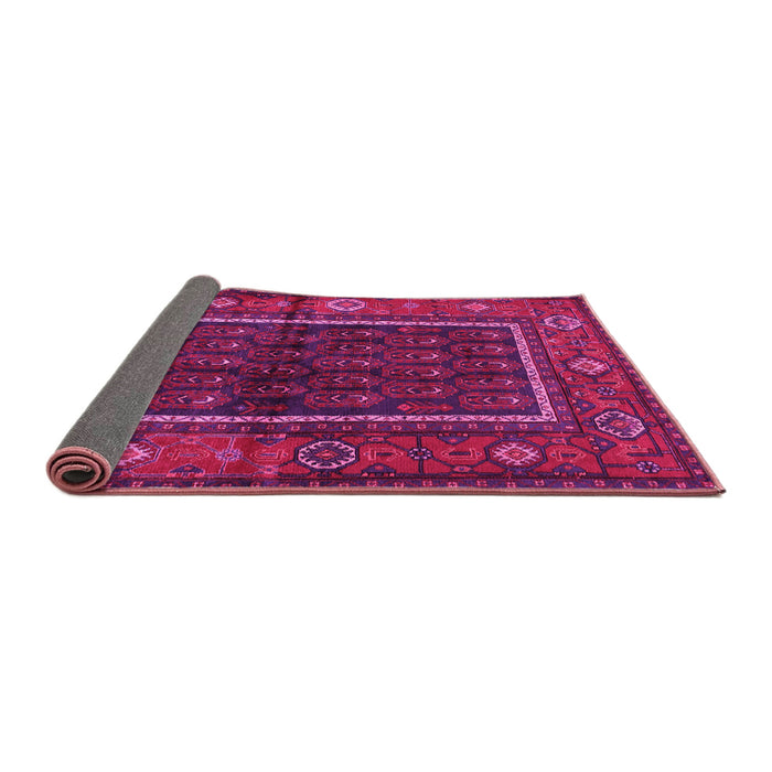 Sideview of Persian Pink Traditional Rug, tr557pnk