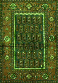 Persian Green Traditional Rug, tr557grn