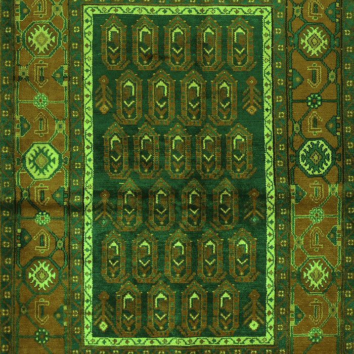 Persian Green Traditional Rug, tr557grn