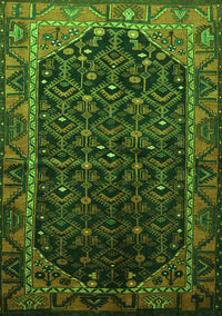 Persian Green Traditional Rug, tr558grn