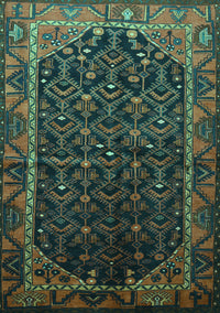 Persian Turquoise Traditional Rug, tr558turq