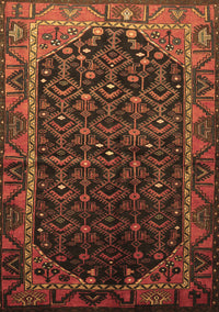 Persian Brown Traditional Rug, tr558brn