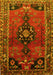 Persian Yellow Traditional Rug, tr559yw
