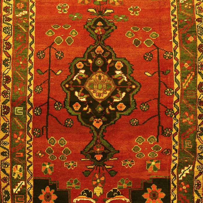 Persian Yellow Traditional Rug, tr559yw