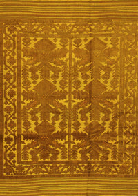 Southwestern Yellow Country Rug, tr55yw