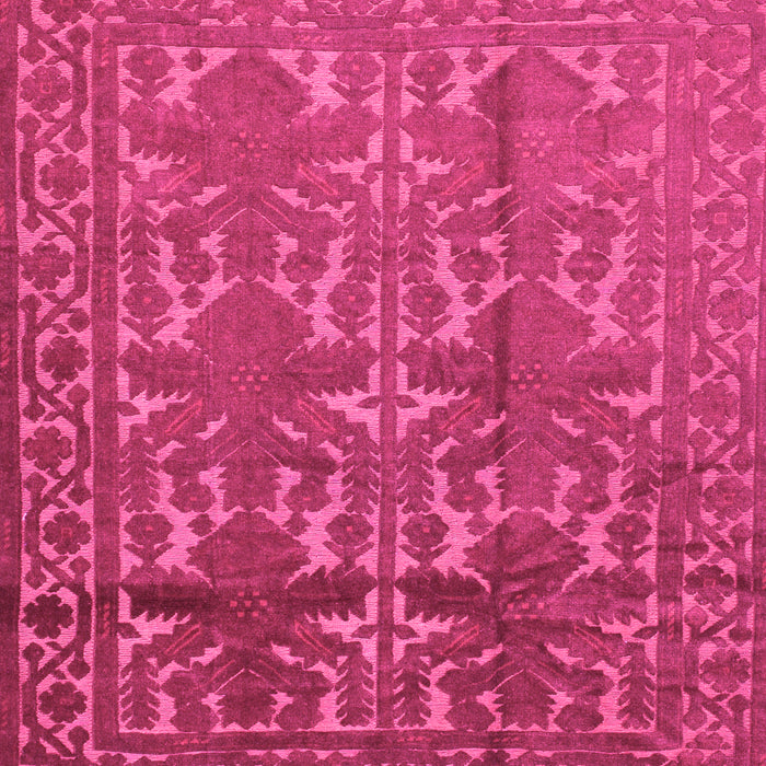 Machine Washable Southwestern Pink Country Rug, wshtr55pnk