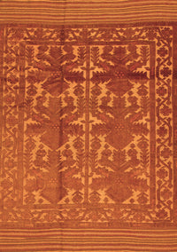 Southwestern Orange Country Rug, tr55org