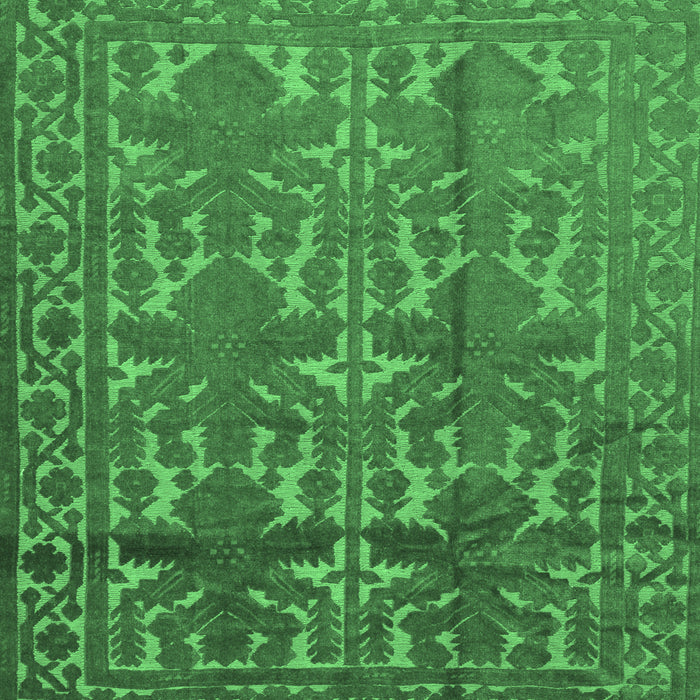 Southwestern Emerald Green Country Rug, tr55emgrn
