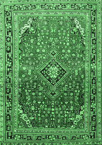 Persian Emerald Green Traditional Rug, tr560emgrn