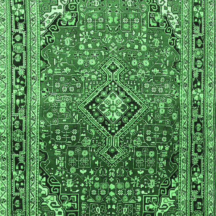 Persian Emerald Green Traditional Rug, tr560emgrn