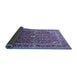 Sideview of Persian Blue Traditional Rug, tr560blu