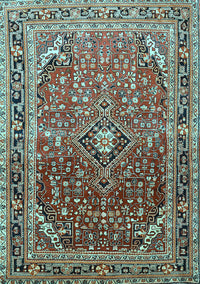 Persian Light Blue Traditional Rug, tr560lblu