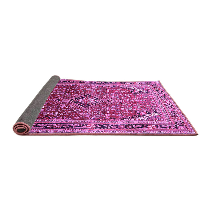 Sideview of Persian Purple Traditional Rug, tr560pur
