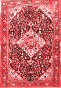 Medallion Red Traditional Rug, tr561red