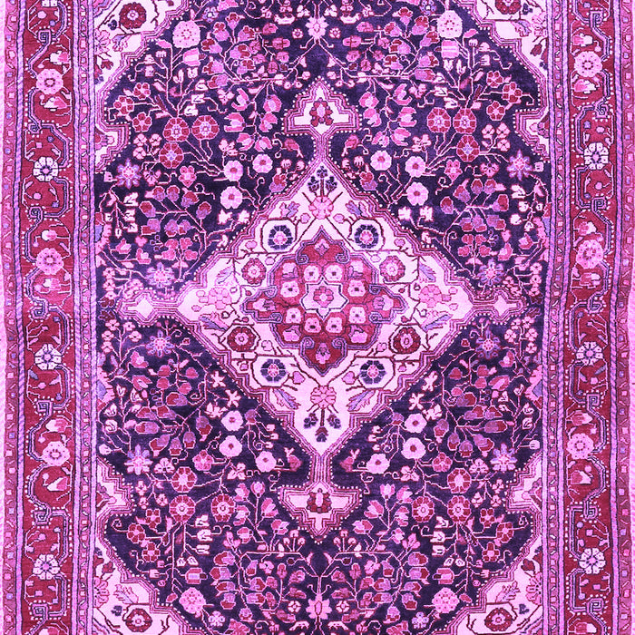 Medallion Purple Traditional Rug, tr561pur
