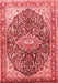 Medallion Red Traditional Area Rugs