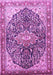 Medallion Purple Traditional Rug, tr563pur