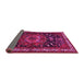 Sideview of Persian Pink Traditional Rug, tr564pnk