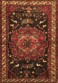 Persian Brown Traditional Rug, tr564brn