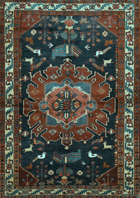 Persian Light Blue Traditional Rug, tr564lblu