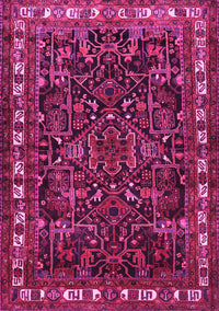 Animal Pink Traditional Rug, tr565pnk