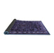 Sideview of Animal Blue Traditional Rug, tr565blu