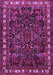 Machine Washable Animal Purple Traditional Area Rugs, wshtr565pur