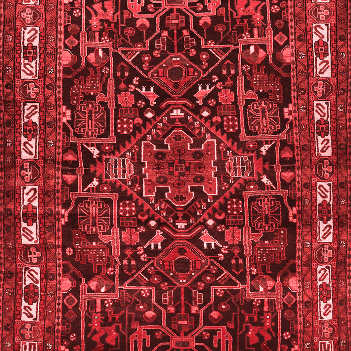Animal Red Traditional Area Rugs