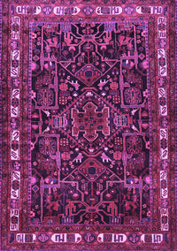 Animal Purple Traditional Rug, tr565pur