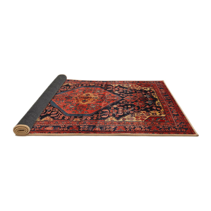 Sideview of Traditional Red Persian Rug, tr566