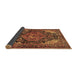 Sideview of Persian Brown Traditional Rug, tr566brn