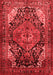 Persian Red Traditional Area Rugs