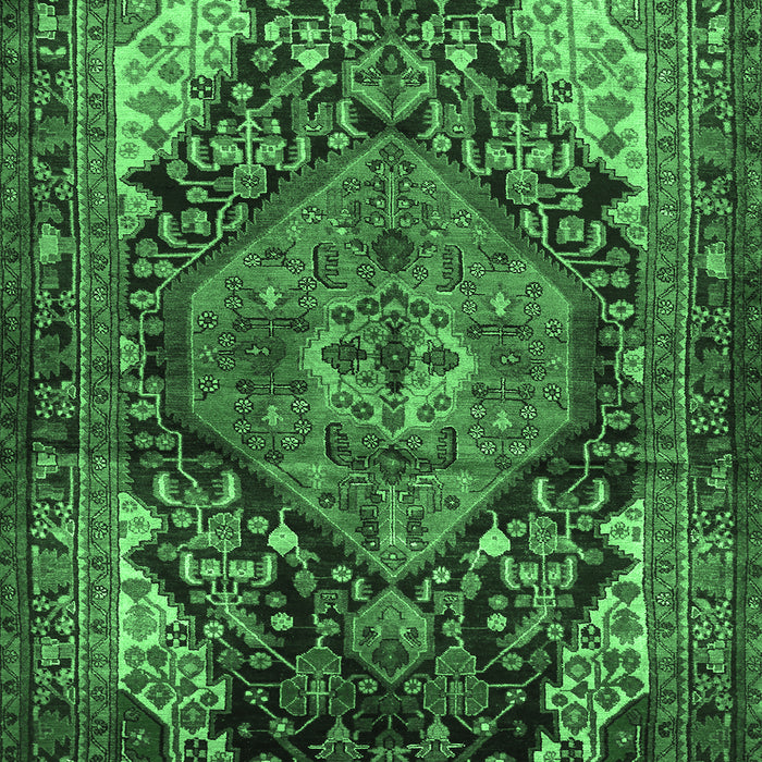 Persian Emerald Green Traditional Rug, tr566emgrn